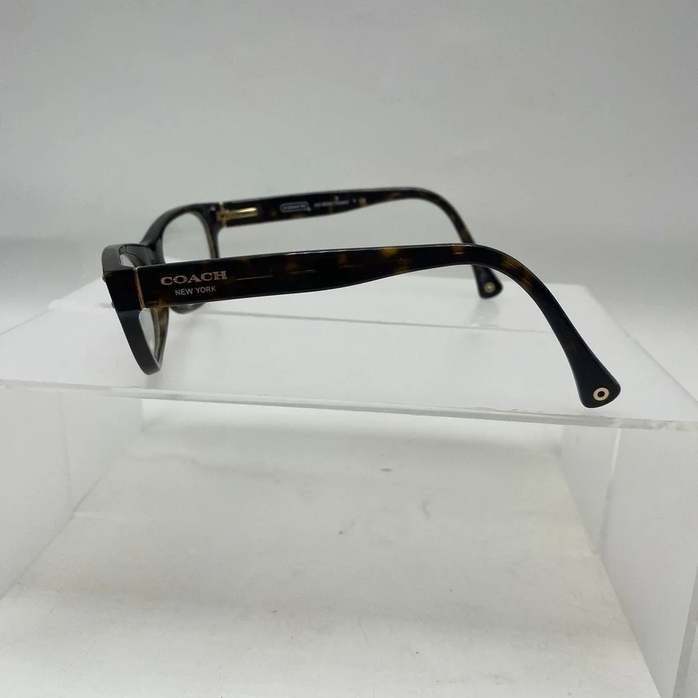 Coach Eyeglasses Sunglasses FRAME ONLY HC 6034 Topaz 50-17-135 Dark Tortoise 199